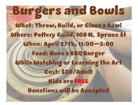 Burgers and Bowls - A Stoke Event