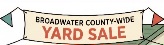 10th Annual Broadwater County-Wide Yard Sale